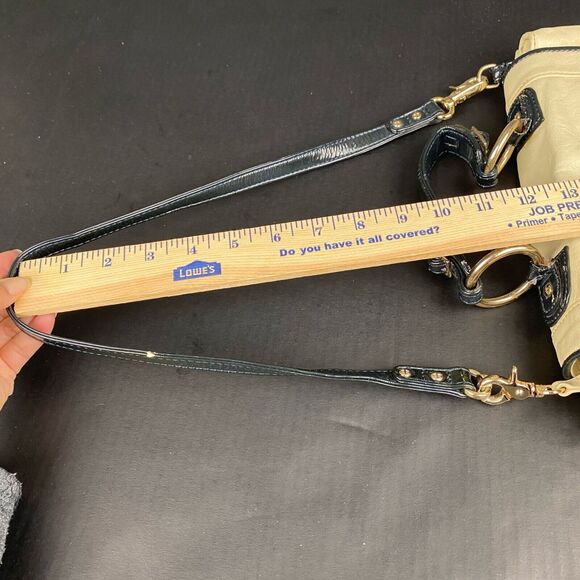 REBECCA MINKOFF Women's ivory LEATHER CROSSBODY Pockets - Picture 3 of 16